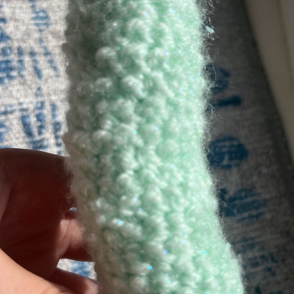 Teal glittery scented snake - Picture 3 of 4